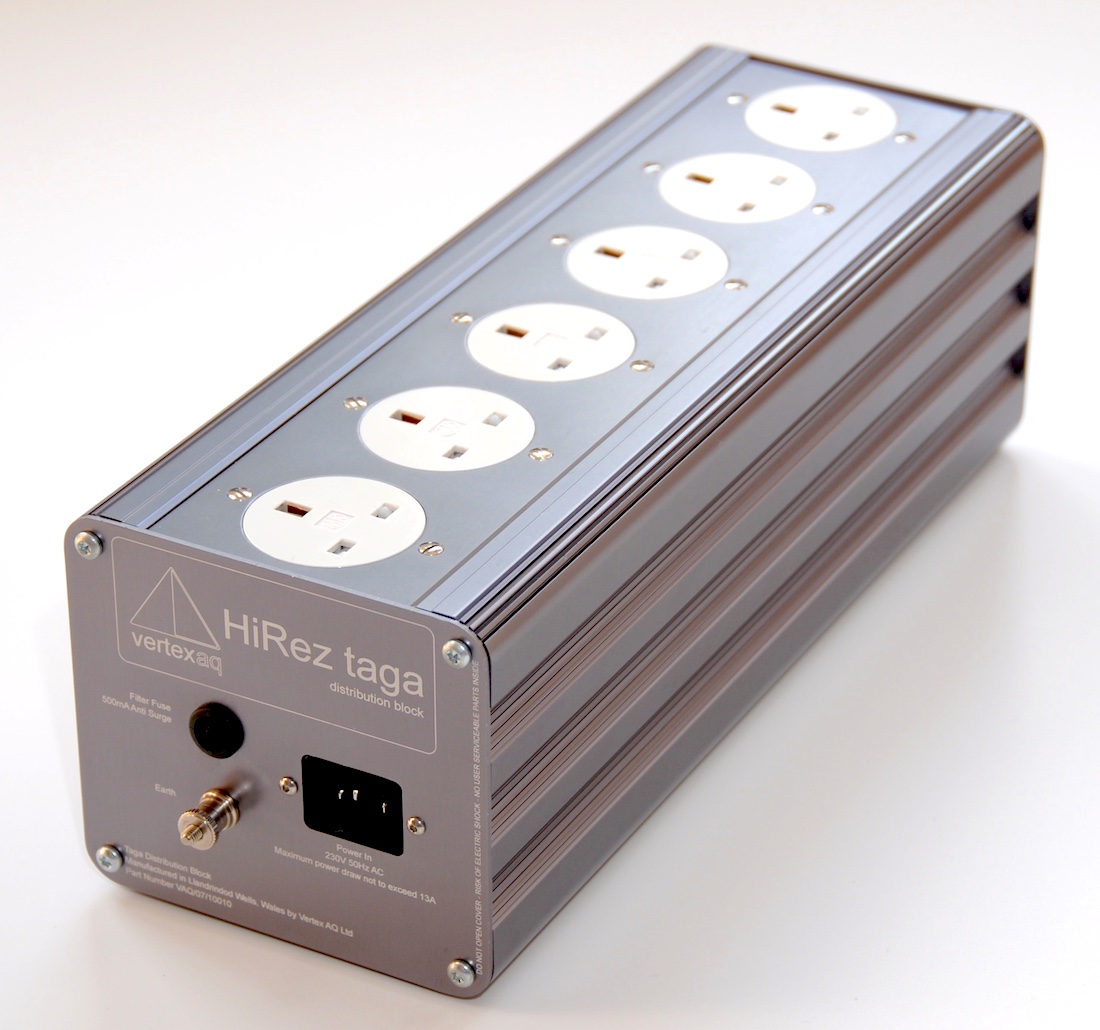 HiRez Taga block, absorbs vibration and RFI that destroy musical information